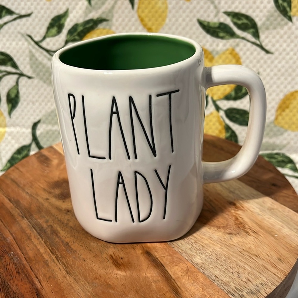 Rae Dunn Plant Lady Mug